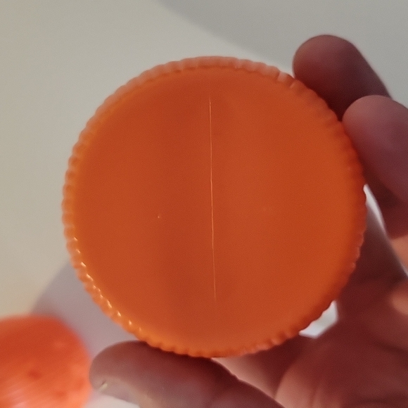 Vintage Halloween Pumpkin Blow Mold Water Juice Container Bottle - Picture 5 of 5